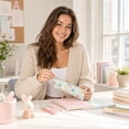 thumbnail image 7 of Versatile Cloth Storage Bag for Campus Supplies and Personal Accessories Organization - Multi-Compartment Pouch for Writing Tools and Cosmetic Brush Storage - Portable Organizer Bag, 7 of 7