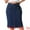 Dark Blue, variant on DARING DIVA Women's Plus Basic High Waist Ripped Hem Pockets Jeans Skirts 1X Dark Blue