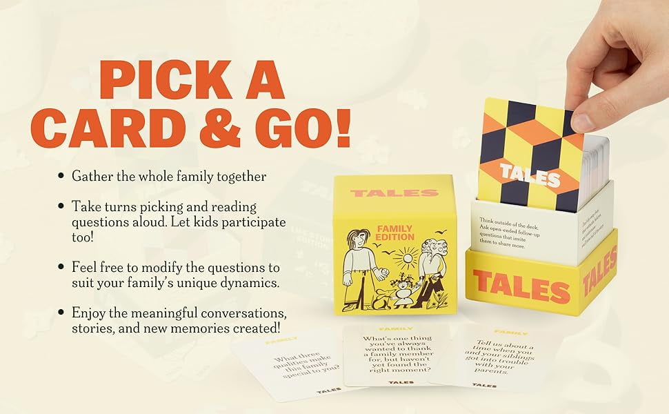 Tales Conversation Cards, Family Edition Game