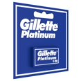 Gillette Platinum DE double edge safety razor shaving blades 50 Count