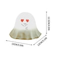 thumbnail image 3 of weibbin Cute Ghost Night Light 7 Color Changing LED Lamp Rechargeable Bedside Nightlight Decor for Bedroom Nursery Gift Silicone PVC, 3 of 6