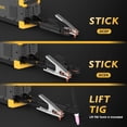 thumbnail image 3 of Soldador TOOLIOM 195A Stick/Lift TIG 110 V/220 V de doble voltaje, 3 of 6