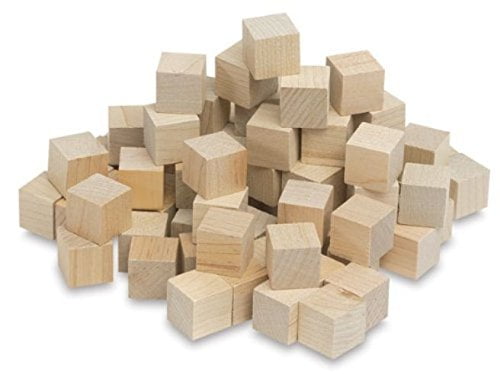 unfinished wooden blocks