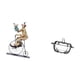 thumbnail image 5 of Figura de , estatua de mesa, adorno, dulcero de cristal con tapa, escultura de resina, obra de arte decorativa, ideal para fiestas y decoración, 5 of 8