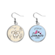thumbnail image 1 of Pendientes Unbranded de esqueleto humano sandía verano, 1 of 3