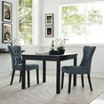 thumbnail image 5 of Modway Silhouette Fabric Upholstered Dining Side Chair, Set of 2, Multiple Colors, 5 of 5