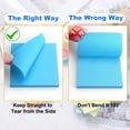 thumbnail image 5 of JILhome 24 Pads Sticky Notes, 3"x3" Multicolor Note Pads, Self-Stick Pads, Easy to Post for Home, Office, Notebook, 50 Sheets/Pad Total 1200 Sheets, 5 of 8
