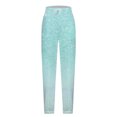 thumbnail image 5 of Xixinqiwan Women Baggy Sweatpants Casual Floral Printed Sweat Pant Elacstic Waist Tapered Women Pants Running Joggers, 5 of 5