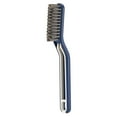 thumbnail image 2 of Cleaning Brush, Two-in-One Scraper and Squeegee, Multipurpose Kitchen and Bathroom Tool, Window Cleaner, Hair Clog Remover, Comfortable Grip Handle, 2 of 9