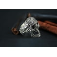 thumbnail image 5 of Roarsilver 925 Sterling Silver Skeleton Rider Ring | 12, 5 of 5
