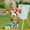 Orange, variant on Boys Shirt Size 2-4Y Kids Doodle Short Sleeve Crewneck Painting Apron Breathable Lightweight Mess Proof Smock Boys Clothes