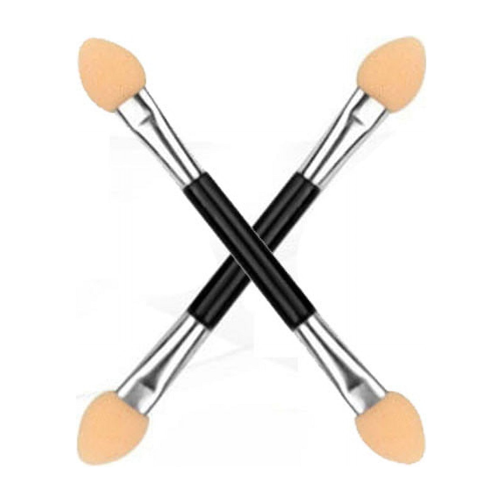 4er Set Make-up Schwamm-Applikatoren | Pink, Ca. 11,5 Cm | Für Lidschatten, Contour & Präzises Auftragen