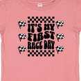 thumbnail image 4 of Inktastic First Race Day Car Flags Auto Racing Boys or Girls Baby T-Shirt, 4 of 5