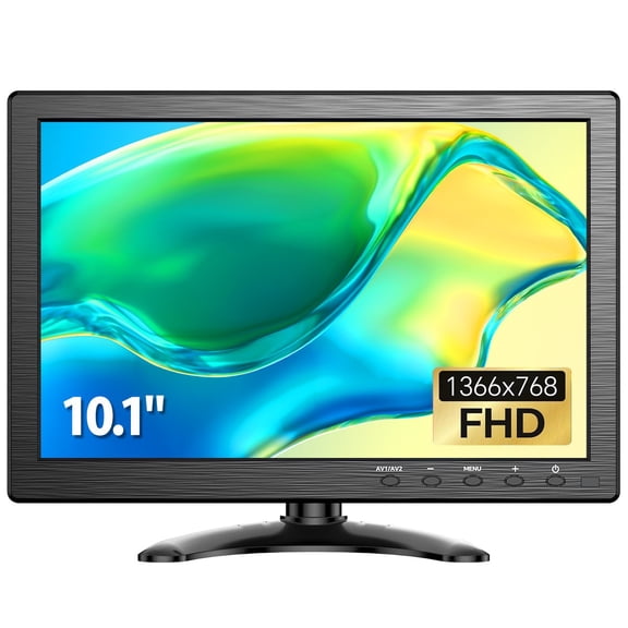 Eyoyo 10.1 inch Security Monitor 1366x768 ,Small HDMI VGA AV BNC USB CCTV Camera Display Screen for PC CCTV Camera NVR