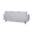 thumbnail image 4 of Rustic Storage Cabinet with 2 Drawers & 4 Rattan Baskets, White Farmhouse Style - Solid Wood Living Room/Dining Room Organizer, No Assembly Required, 4 of 8