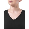 thumbnail image 2 of Athletic Works Women's Core Active Short Sleeve V-Neck T-Shirt, 2 of 7