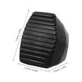 thumbnail image 2 of HOOWIFFY 1 Pair Durable Rubber Brake Pedal Pads Designed For Enhanced Safety While Driving, 2 of 8
