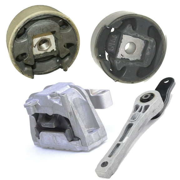 CF Advance Compatible with Volkswagen CC, Passat, Passat CC 2006-2017 3.6L Engine Motor and Torque Strut Mount Set 4PCS A4905 A4909 A6966 A6969