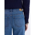 thumbnail image 5 of U.S. Polo Assn. Women's High Rise Relaxed Knit Denim Wide Leg Jeans, 5 of 6