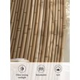 thumbnail image 6 of Sheer Curtains 54 Inch Length, Country Farmhouse Semi Sheer Curtains Light Filtering Window Treatment, Vintage Plants Lines Pattern Brown Privacy Voile Drapes for Living Room Bedroom 52x54 Inch, 6 of 7