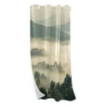 thumbnail image 2 of Blackout Curtains Window Curtain for Bedroom Living Room 1 Panel 82"x42" Forest Filled with Fog, 2 of 8