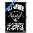 thumbnail image 3 of Anchorman - Panther Wall Poster, 22.375" x 34", Framed, 3 of 6