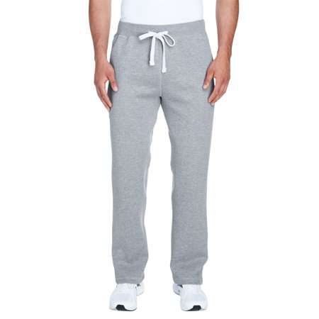 J America Adult Premium Open Bottom Fleece Pant - JA8992