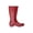Military Red, variant on Girls Original Gloss Rain Boot, Bright Pink,5 M US