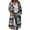 #-005Khaki, variant on ASDFVBKG Women's 2025 Fall Clothes Plaid Flannel Shacket Jacket Button Down Warm Lapel Long Sleeve Jacket Dressy Loose Fit Coats Fall Winter Overcoat with Pockets Green 2XL