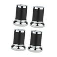 thumbnail image 2 of 4 patas ajustables de aleación de aluminio para muebles, patas de soporte estables y antideslizantes, de repuesto para armarios, TV, sofás y estantes. Negro, 2 of 8