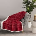 thumbnail image 2 of HO Plush Throw, 2 of 5