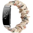 thumbnail image 1 of MEFEO - Goma para el pelo compatible con Fitbit Inspire 2 Band/Inspire HR Band/Inspire, tela elástica suave para mujer, tela estampada con gráfico, pulsera de repuesto para Fitbit Inspire (pequeño, colores arcoíris) Ormromra WMZL-989-19, 1 of 6