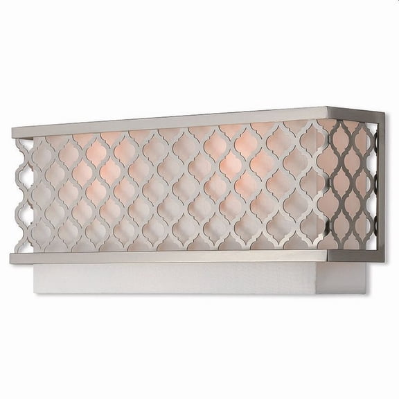 Livex Lighting - Arabesque - 2 Light ADA Wall Sconce in Glam Style - 16 Inches
