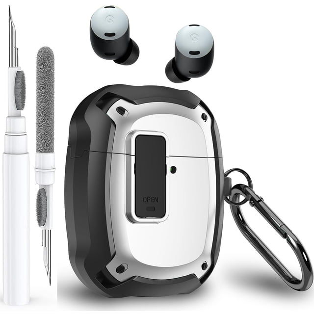 Funda Olytop para Google Pixel Buds Pro 2/Pro con limpiador