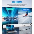 thumbnail image 3 of Adaptador multipuerto 7 en 1 USB C Hub UANTIN 4K HDMI 100 W PD, 3 of 7