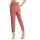 thumbnail image 3 of Pantalones De Cintura Alta Con Cinturón Para Mujer Pantalones De Lápiz METRO Yuyangstore Pantalones de mujer, 3 of 7