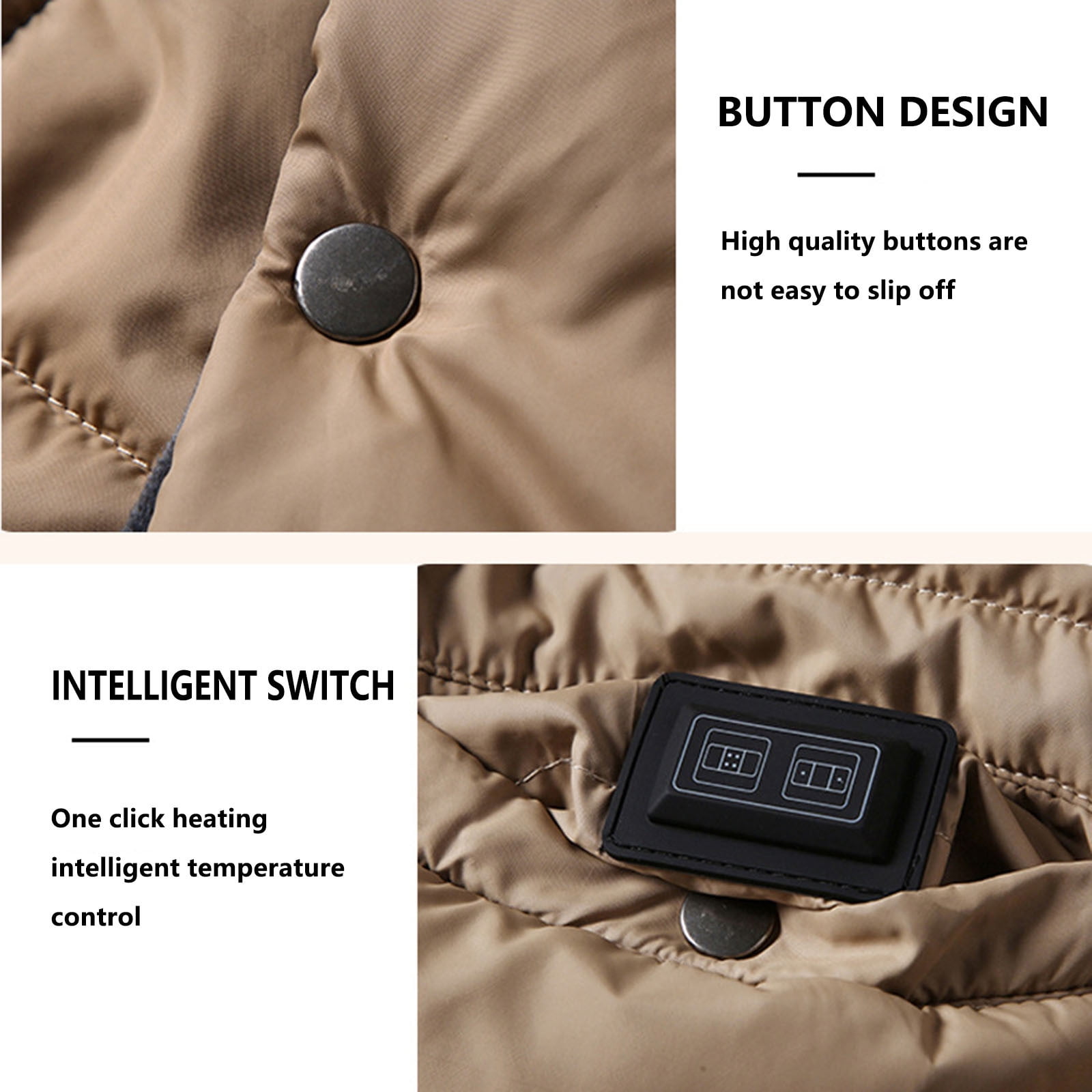 Electric Heated Blanket,Wearable Heated Shawl Blanket Battery Operated USB Cordless Wrap,USB Heated Blanket Portable Outdoor 3 Heating Levels,Thickened Heated Camping Blanket for Travel Home
