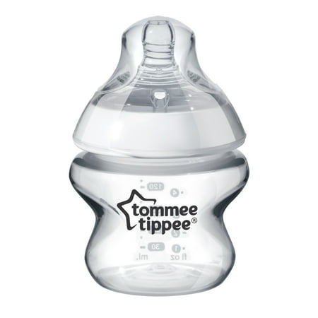 Tommee Tippee Closer to Nature Baby Bottle – 5oz, Clear, 1pk
