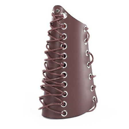 Archery Arm Guard - Protective Forearm Bracers and Gloves for Shooting Hunting Bow Sports - Sleeve Protectors with Stylish Hardware