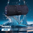 thumbnail image 2 of Bocina Moreka+ A6 60W, Bluetooth, TF Card, Radio FM, USB Contra Agua IPX6, 2 of 10