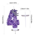 thumbnail image 3 of MTBLYS Velas de cumpleaños con números del 0 al 9|juego de adornos para pasteles|Velas de cera con purpurina para fiestas|adornos personalizados con números de edad para pasteles de cumpleaños, 3 of 6
