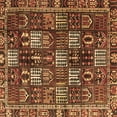 thumbnail image 1 of Ahgly Company Indoor Square Persian Brown Traditional Area Rugs, 7' Square, 1 of 4