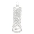 thumbnail image 1 of Lámpara Luz de vela electrónica LED Cena de boda Fiesta de cristal sin llama (B) Tmvgtek Para estrenar, 1 of 6