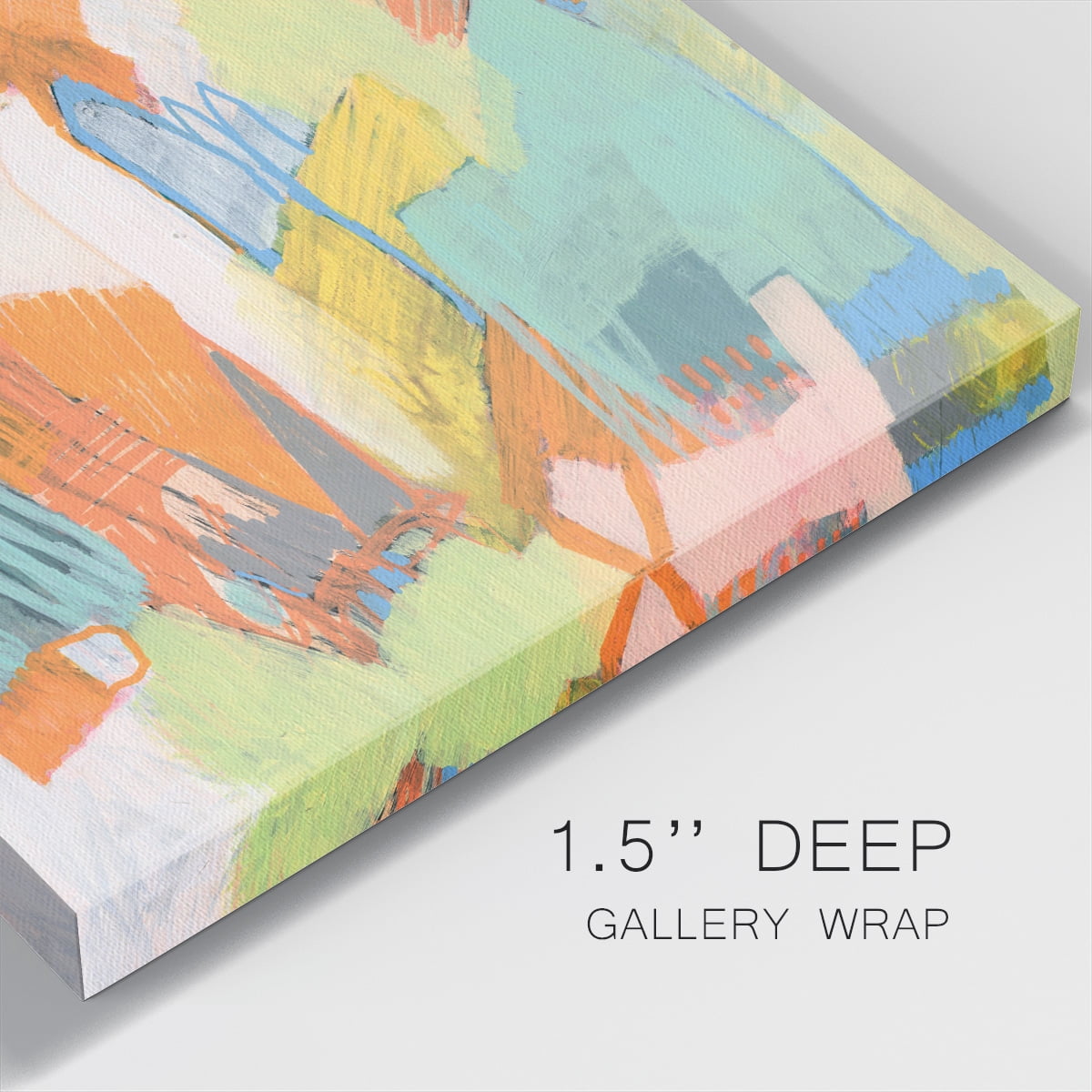 Wexford Home Candied Sherbet I-Premium Gallery Wrapped Canvas, 40" x 40" - Ready to Hang