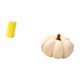 thumbnail image 5 of Jarrón de flores de calabaza de , arreglo decorativo para mesa, sala de estar y dormitorio, sofá, cojín, adorno decorativo., 5 of 8