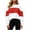 Red, variant on Color Block Sweatshirt for Women Fashionable Loose Round Neck Long Sleeved Pullover Tops for Causal & Work Wear