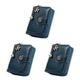thumbnail image 1 of Cartera corta Qarigey de Cuero PU Retro portátil plegable Azul CBP081498, 1 of 1