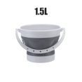 thumbnail image 1 of Cubos De Silicona Plegable Pesca Lavado De Autos Acampar Al Aire Libre Suministros De Baño Gran Capacidad? Lavado De Autos Pesca Al Aire Libre Baño Redondo Cubo De Cocina Vogacara OD010137-04, 1 of 5