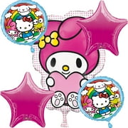 Hello Kitty Melody and Friends Foil Balloons Bouquet