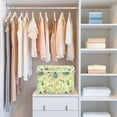 thumbnail image 4 of Yayeee Collapsible Cube Storage Bin with Lid Fabric Closet Decorative Basket with Handles, Cartoon Forest Animals, 4 of 7